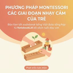 Phương Pháp Montessori Các Giai Đoạn Nhạy Cảm Của Trẻ