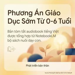 Phương Án Giáo Dục Sớm Từ 0-6 Tuổi