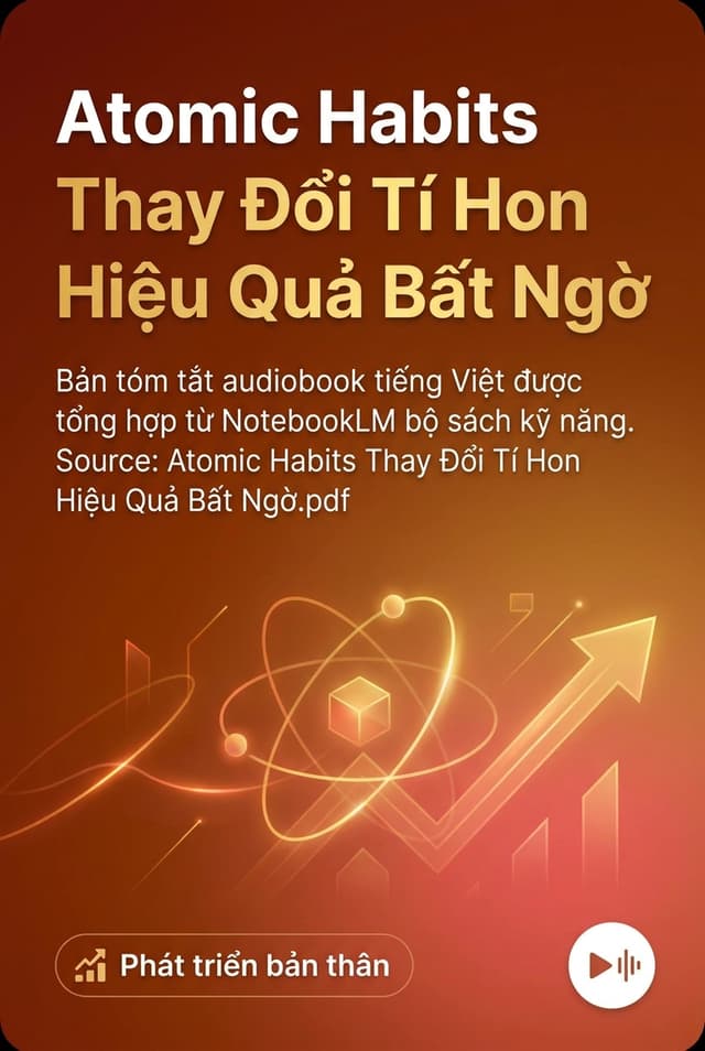 Atomic Habits Thay Đổi Tí Hon Hiệu Quả Bất Ngờ